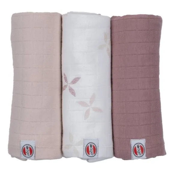 Lodger Hydrofieldoek - 3 Stuks - 70 x 70 cm - Matcha - Birch