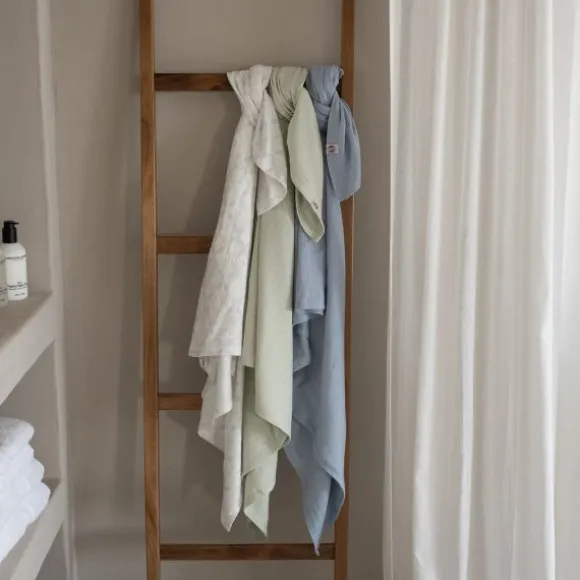 Lodger Hydrofieldoek - 2 Stuks - 110 x 110 cm - Matcha - Powder / Rose