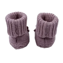 Lodger Knit Slofjes - 0-6 Mnd - Silk