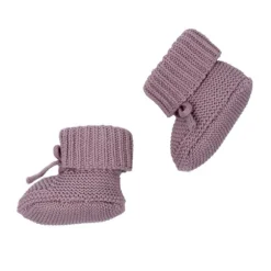 Lodger Knit Slofjes - 0-6 Mnd - Silk