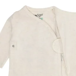 Lodger Melange Overslag Shirt - Maat 50 - Birch