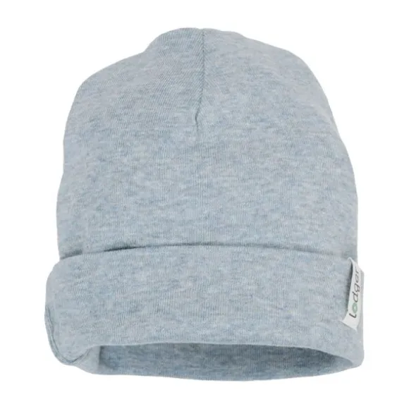 Lodger Melange Overslag Shirt - Maat 50 - Blue Fogg