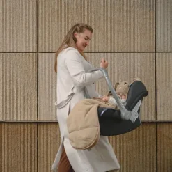 Lodger Mini-Bunker Voetenzak - Teddy Fleece - Beige