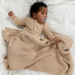 Lodger Seersucker Boxpakje - Mt. 56 - Beige