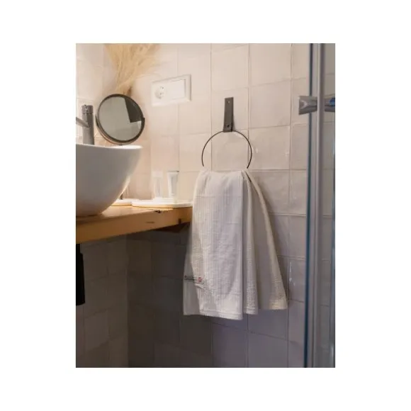 Lodger Seersucker Hydrofieldoek - 70 x 70 cm - Birch