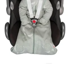 Lodger Slaapzak Hopper Met Afritsbare Mouwen - Maat 68/80 - Matcha Powder