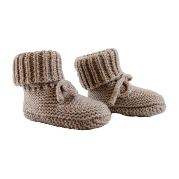 Lodger Slofjes - Merino Wool - Buffalo - 6-12M