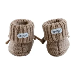 Lodger Slofjes - Merino Wool - Buffalo - 6-12M