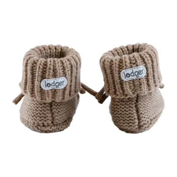 Lodger Slofjes - Merino Wool - Buffalo - 6-12M