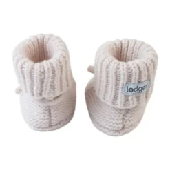 Lodger Slofjes - Merino Wool - Birch - 6-12M