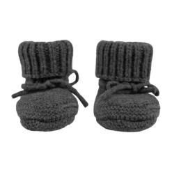 Lodger Slofjes - Merino Wool - Pigeon - 6-12M