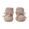 Lodger Slofjes - Merino Wool - Beige - 6-12M