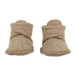 Lodger Slofjes - Teddy Fleece - Beige - 3-6M