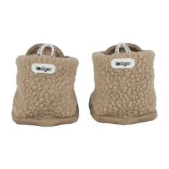 Lodger Slofjes - Teddy Fleece - Beige - 3-6M