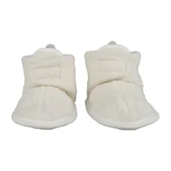 Lodger Slofjes - Teddy Fleece - Cloud Dancer - 0-3M