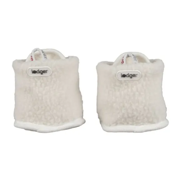 Lodger Slofjes - Teddy Fleece - Cloud Dancer - 0-3M