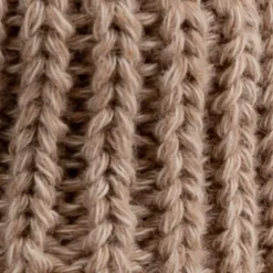 Lodger Slofjes Gebreid Met Kabel - 0-6 mnd - Buffalo