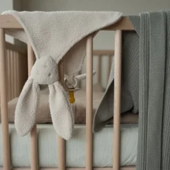 Lodger Speendoekje - Bunny Teddy Fleece - Beige