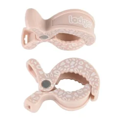 Lodger Swaddle Printed Clips - Dot - 2 Stuks - Birch