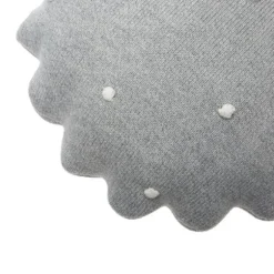 Lorena Canals Biscuit Kussen – Rond – Grijs