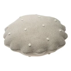 Lorena Canals Biscuit Kussen – Rond – Grijs