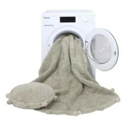 Lorena Canals Bubbly Vloerkussen – Olijf