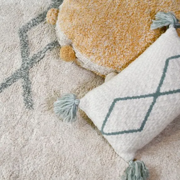 Lorena Canals Little Oasis Kussen – Indus Blue