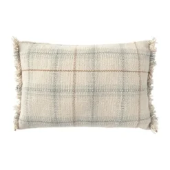 Lorena Canals Sierkussen – Handloom – Blue Sage – 25x40 cm