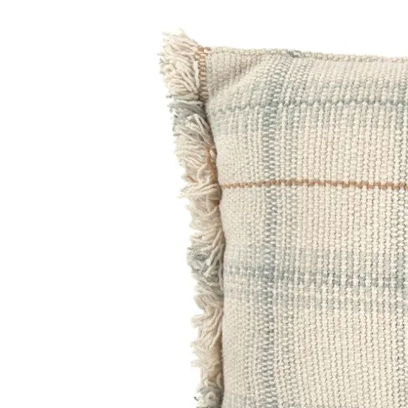 Lorena Canals Sierkussen – Handloom – Blue Sage – 25x40 cm