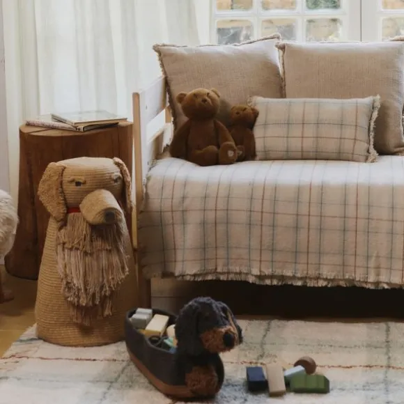 Lorena Canals Sierkussen – Handloom – Blue Sage – 25x40 cm