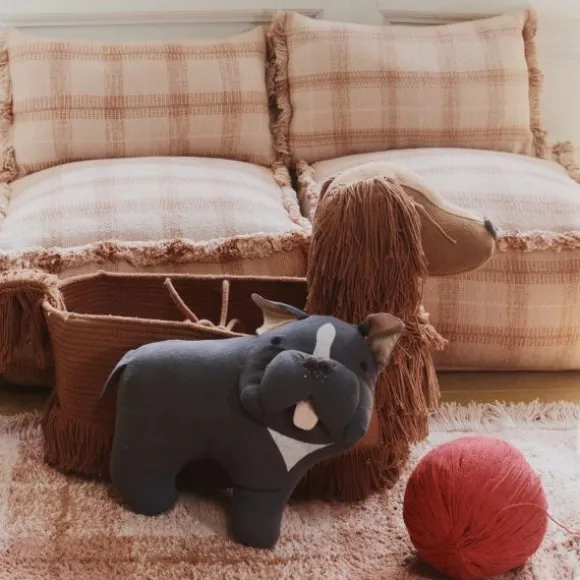 Lorena Canals Sierkussen – Handloom – Blue Sage – 25x40 cm