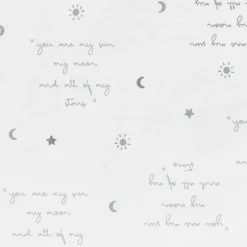 Love to Dream Inbakerslaapzak - Swaddle Up™ - 3-6 Maanden - Wit met Tekst