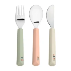 Lässig Bestek Met Siliconen Handvat Happy Fruits Cherry