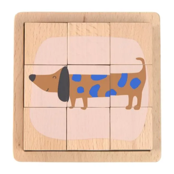 Lässig Blokkenpuzzel - Little Mateys - FSC Hout