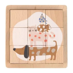 Lässig Blokkenpuzzel - Little Mateys - FSC Hout