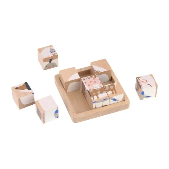 Lässig Blokkenpuzzel - Little Mateys - FSC Hout