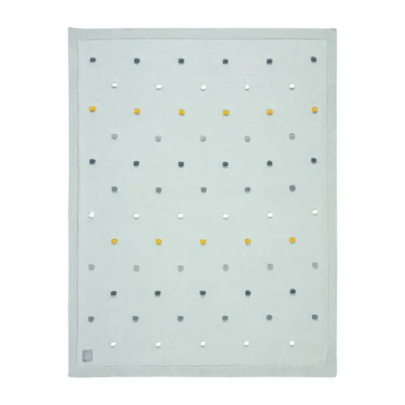 Lässig Dots Deken Light Mint