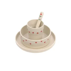 Lässig Eetset - Happy Rascals - Heart Lavender