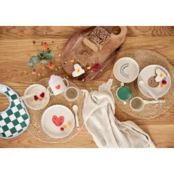 Lässig Eetset - Happy Rascals - Heart Lavender