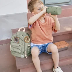 Lässig Happy Prints Rugtas Light Olive