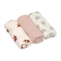 Lässig Little Forest Rabbit Swaddle 3 Stuks