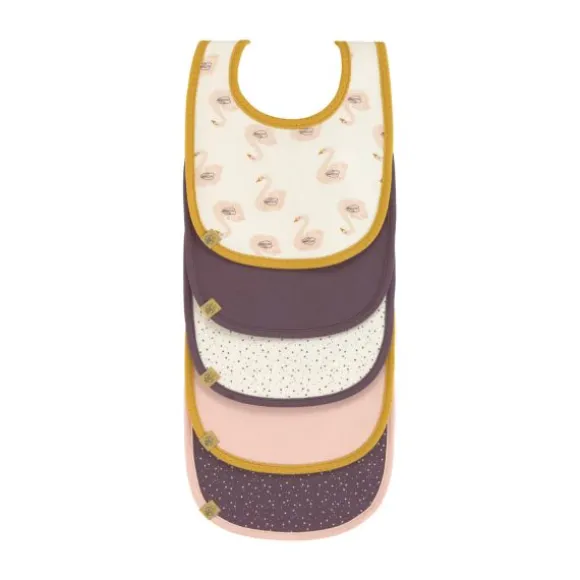 Lässig Little Water Slabbetjes Swan 5 Stuks