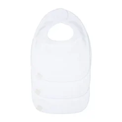 Lässig New Born Slabbetjes Wit 3 Stuks