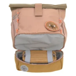 Lässig Rolltop Mini Backpack Nature Hazelnut