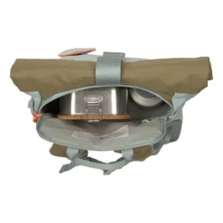 Lässig Rolltop Mini Backpack Nature Light Blue