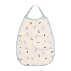 Lässig Slabbetje Medium - Happy Fruits - Light Blue