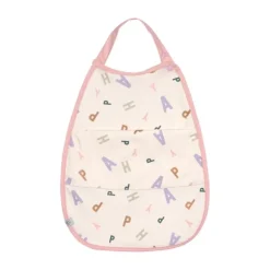 Lässig Slabbetje Medium - Happy Fruits - Light Blue