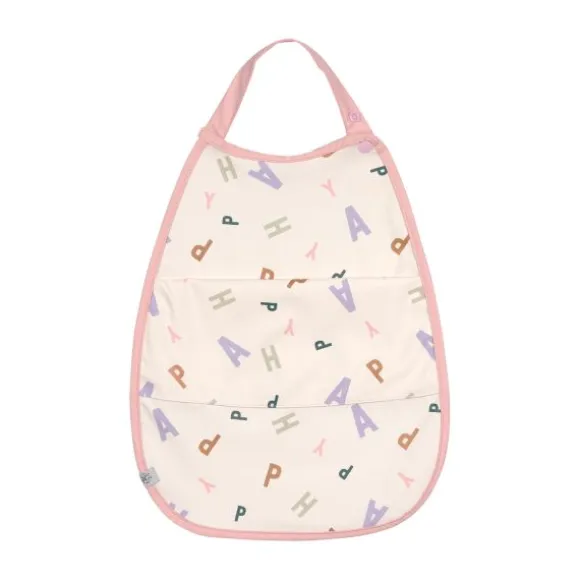 Lässig Slabbetje Medium - Happy Fruits - Light Blue