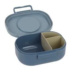 Lässig Style en Snack Pattern Party Lunchbox - Blue/Green