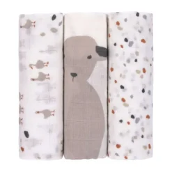 Lässig Tiny Farmer Explorer Speckles Swaddle 3 Stuks